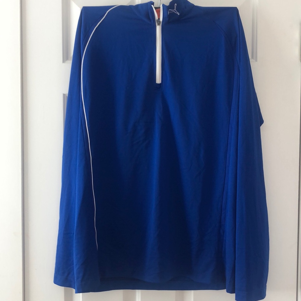 Puma 3/4 zip long sleeve shirt
